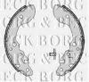 BORG & BECK BBS6304 Brake Shoe Set